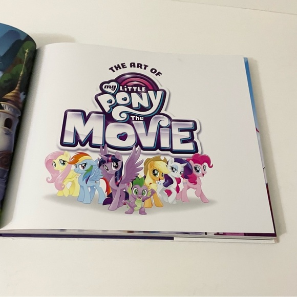 The Art of My Little Pony The Movie Book Hardcover 1st Edition - Picture 10 of 16
